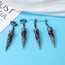 跨境恋与深空秦彻同款龙塑主控耳环深渊主宰卡二次元耳饰暗黑耳环