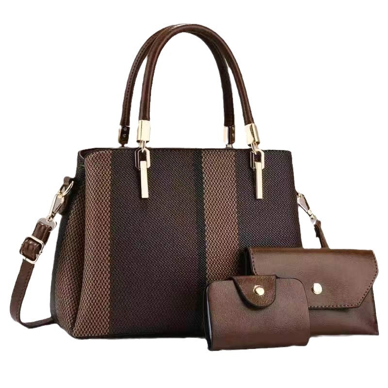 Sentido de alta calidad, gran capacidad, nuevo estilo, color en contraste, tendencia de la moda, bolso femenino, bolso de hombro transfronterizo, bolso de mensajero