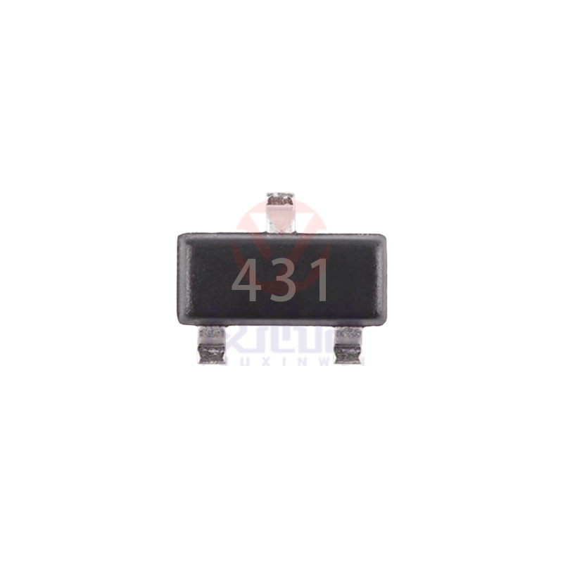 贴片稳压IC TL431 SOT-23 0.5% 0.3%精度 耐压36V 2.5V三端稳压管
