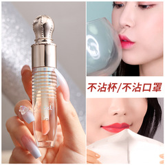 Angel's Temptation Crystal Shimmer Color Lip Lacquer Hydrating Moisturizing Glass Lip Long-lasting Lipstick Transfer-Resistant Mirror Lip Lacquer