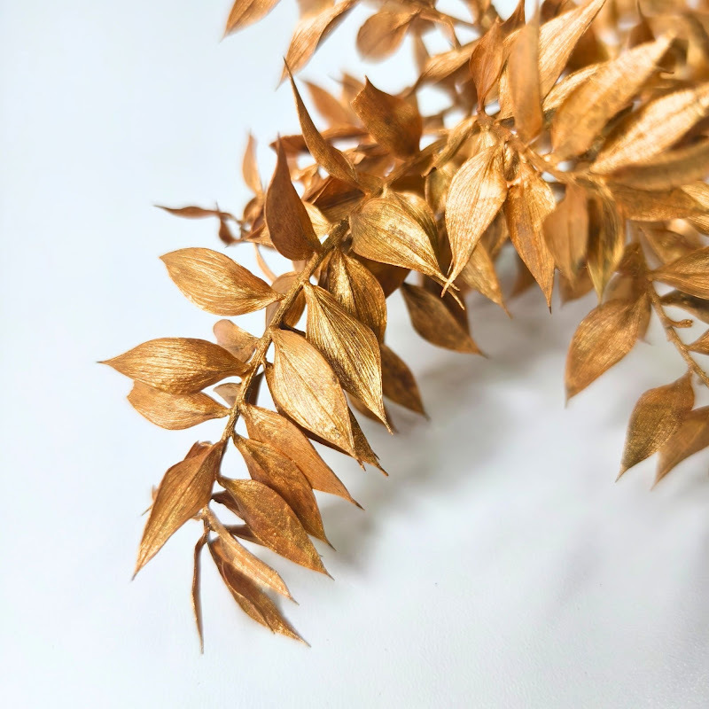 Buquê de flores da prosperidade natalina, panda gigante dourado, folha eterna, decoração de casa com tema de Natal._voghion.com