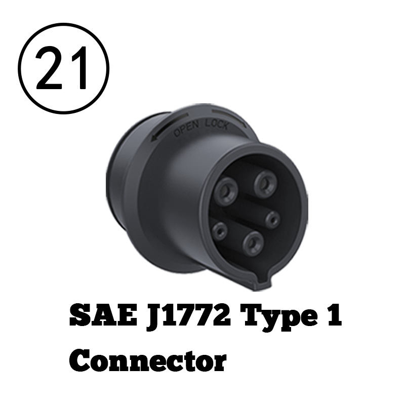 可组合多功能充电桩转接器电动汽车充电 连接头 Type1/J1772