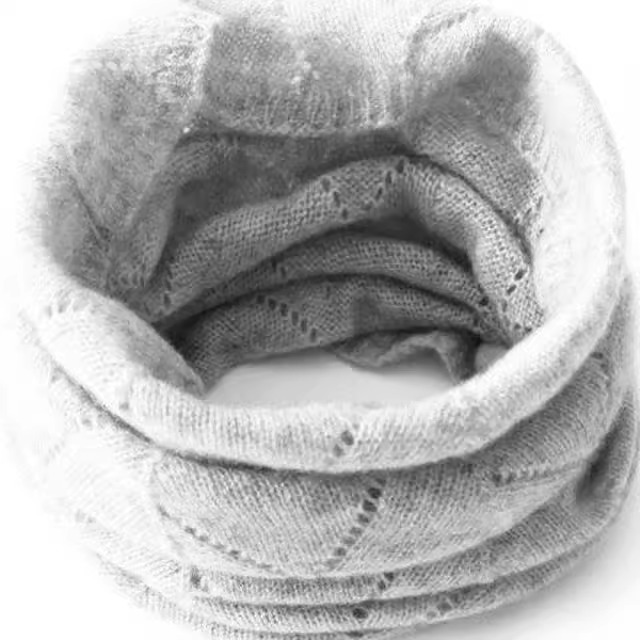 Color sólido chaqueta de lana cálida bufandas de terciopelo unisex hoodie de punto pequeño cuello protector de cuello