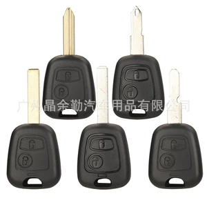 Peugeot 206/207/307 Citroen C2 boş uzaqdan idarəetmə açar korpusu