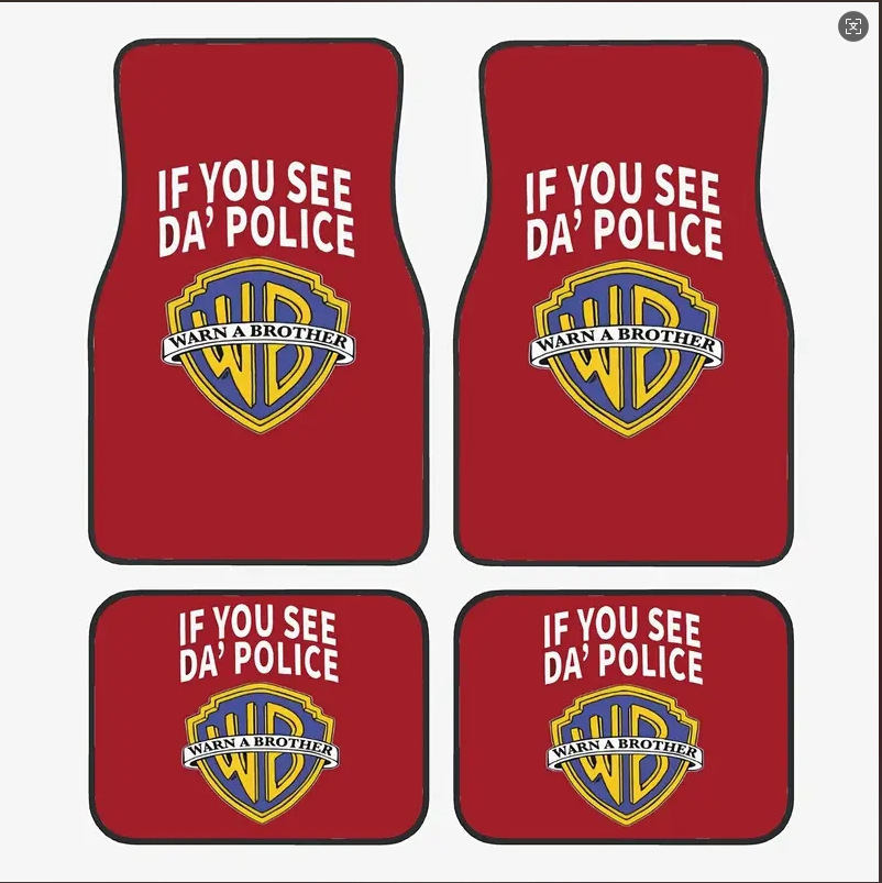 Temu's Best-Selling Halloween Car Floor Mats, High-End Four-Piece Set, Universal Special-Purpose Mats, Cross-Border Dropshipping Foot Mats