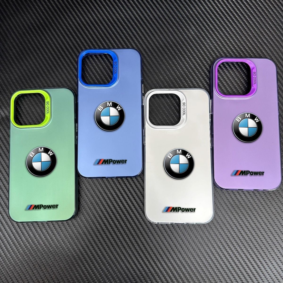 潮款宝马车标适用苹果16promax手机壳iPhone15爆款14跨境13新款12