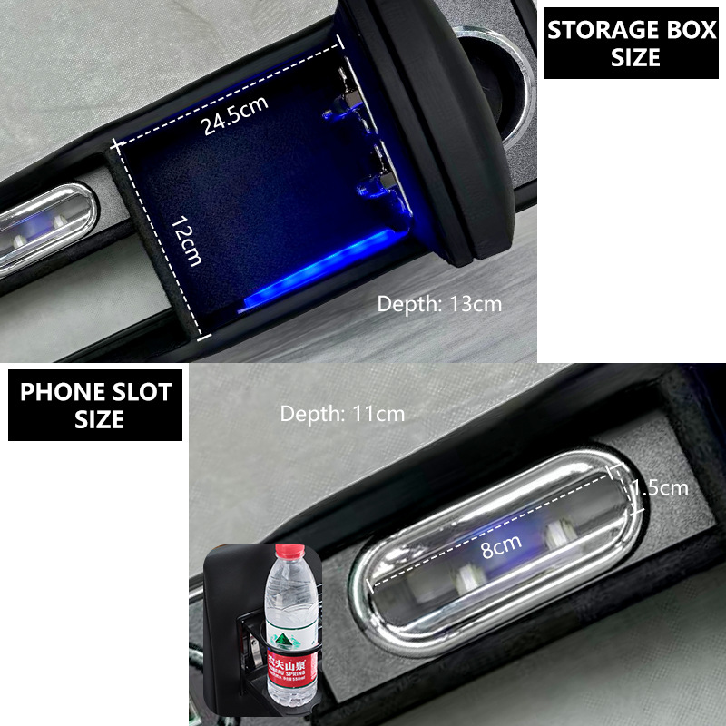 Suitable for Toyota S403Ms413M Armrest Box Town Ace Van Van Storage Box Hong Kong Version