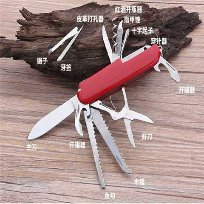 Folding universal travel tools set, pocket knife, Switzerland