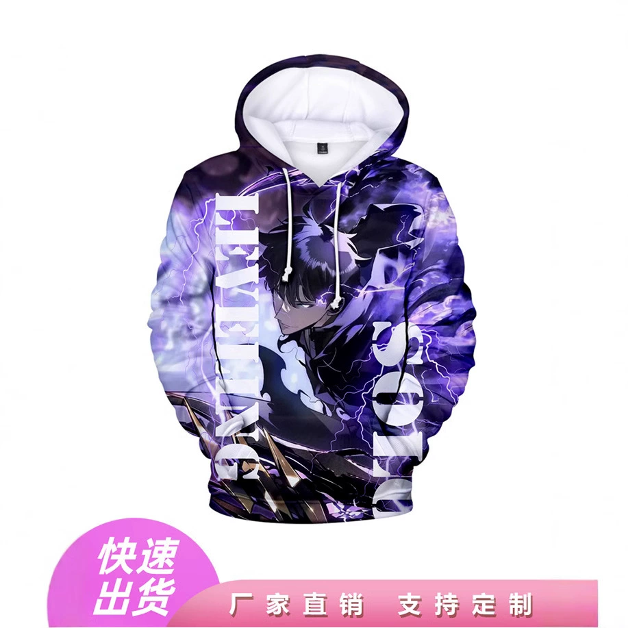 Я обновляю аниме периметр свитер пуловер с кашемировым осенним зимним топом в одиночку 3D цифровой принт