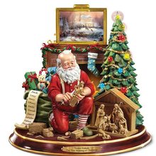 Christmas Decoration Sticker Santa Claus Christmas Tree Rota