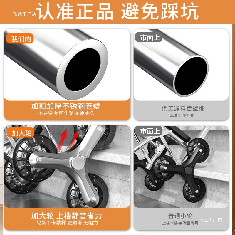 买菜小拉车可折叠家用便携购物车老人爬楼轻便拖车小推车结实拉货|undefined