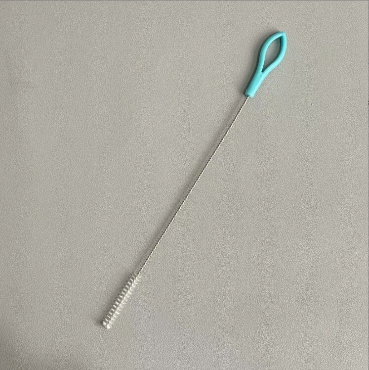 Loopyかわいい洗浄おしゃぶり神器コップカップ蓋洗浄ブラシ細長い清潔セット洗浄ブラシストローブラシ|undefined
