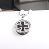 Pendant hip-hop style, necklace stainless steel, accessory, European style