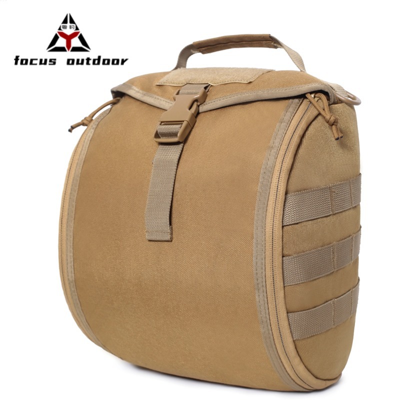 Accesorios de montaje MOLLE para deportes al aire libre, botiquín de primeros auxilios, bolsa táctica de camuflaje para casco, bolsa táctica de camuflaje.