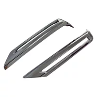 Подходит для Daihatsu 23 Tanto Custom модифицированный передний бампер рамка противотуманной фары Гальваническое украшение яркая рамка внешняя