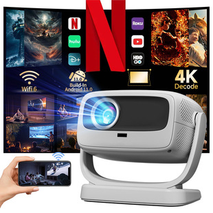 Foreign trade for the new projector home ultra-high definition portable projection home theater small pan-tilt projector