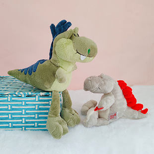 Foreign Trade Cartoon Dinosaur Plush Toy Doll Pterosaur Tyrannosaurus Rex Doll Flying Dragon Rag Doll Children's Gift Cross-Border