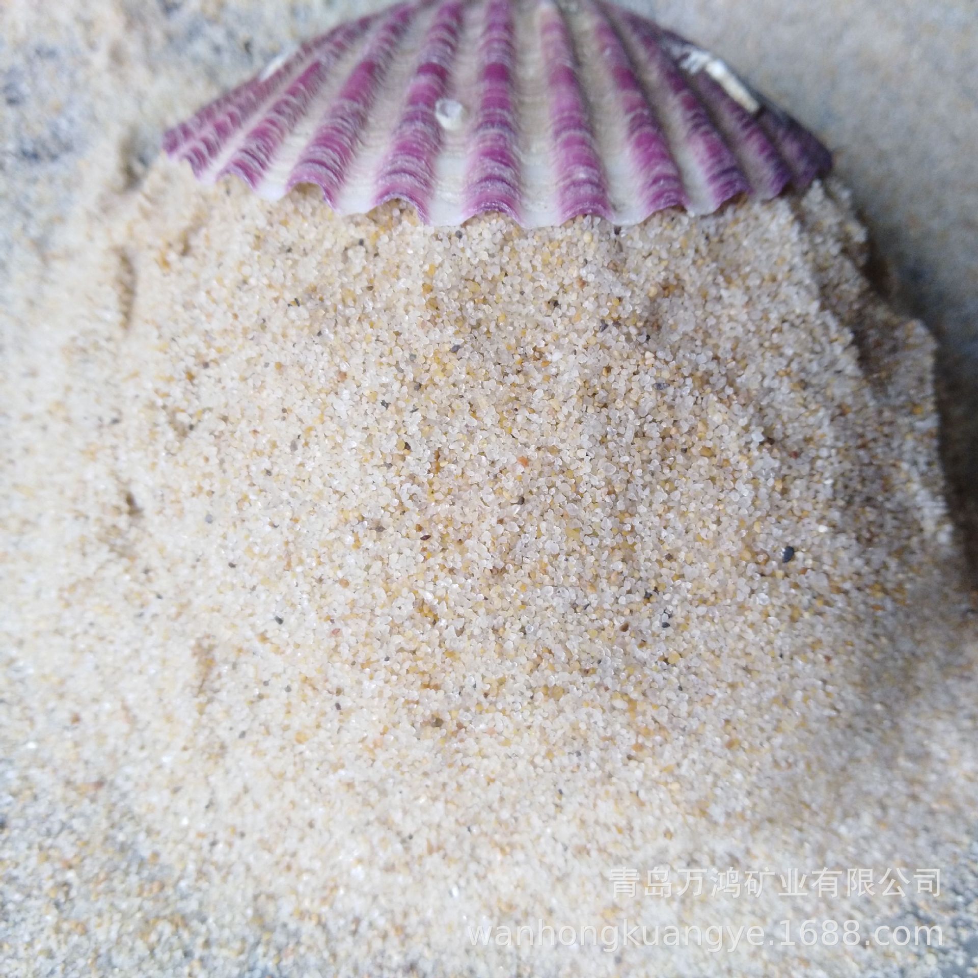 儿童造景海沙白沙 30-50目无锡游乐场乐园用圆粒石英砂铺底沙