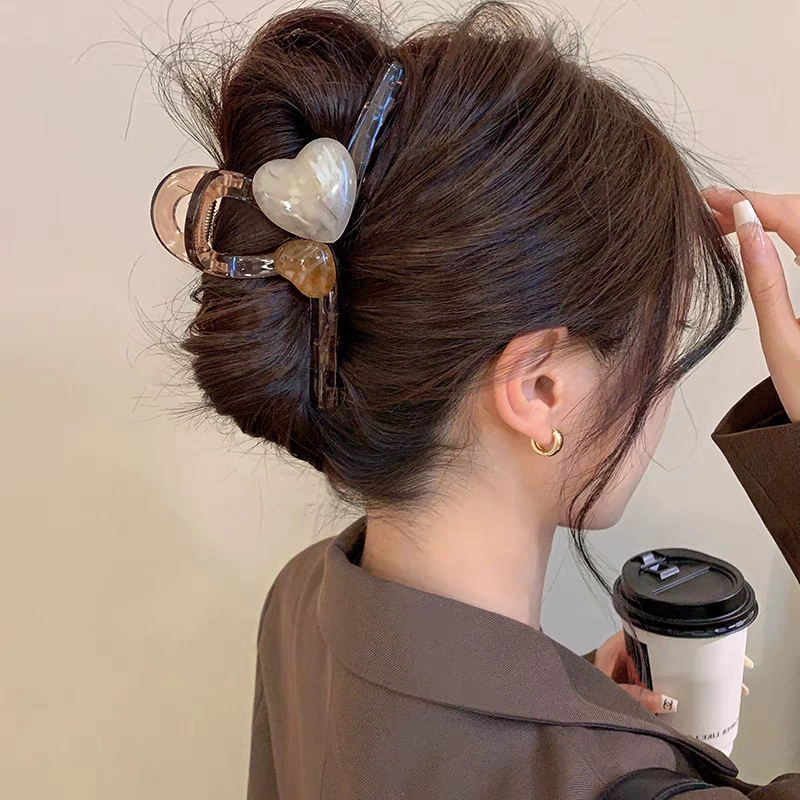 Большая кнопка-краб, заколка для волос, акула, hairpins, аксессуар для волос, стиль высокого качества