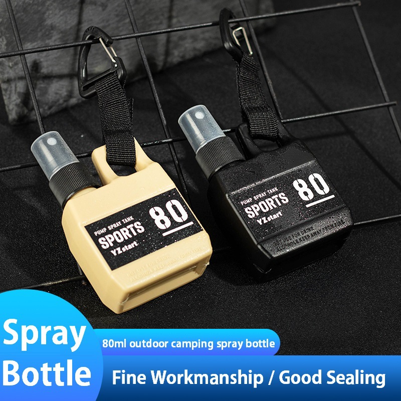 Handheld tactics sprayer for traveling, accessories for camping, 80 ml, style