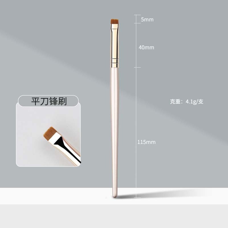 新しい木製ハンドルアイディテールブラシ 5 アイシャドウブラシセット小さなシングルアイライナーアイシャドウブラシ|undefined