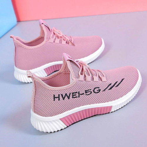 2024 foreign trade old Beijing women's cloth shoes running and walking breathable casual sports shoes women's autumn versatile single trendy shoes