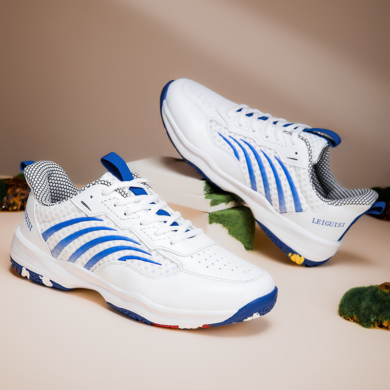 2025 primavera transfronteriza nuevo verano al aire libre tela de malla zapatos deportivos de hombre zapatos de tenis de bádminton al aire libre zapatos de tenis de mesa