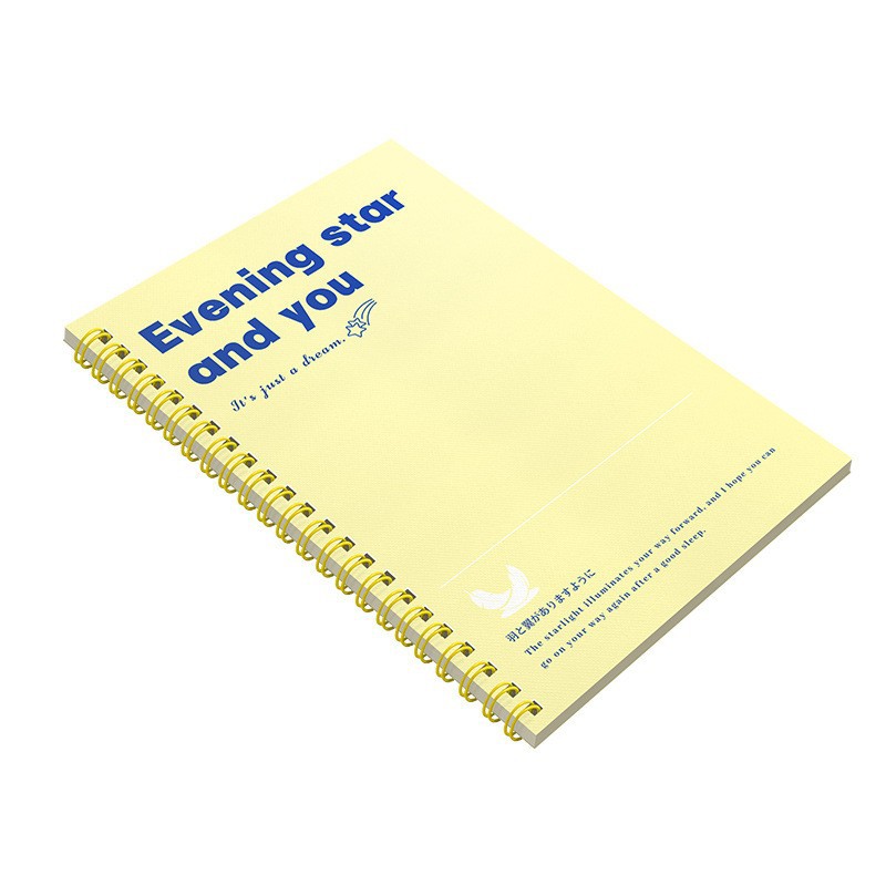 B5 bobina cuaderno de alto valor facial A5 cuaderno de notas de línea horizontal gruesa cuaderno de notas ultra grueso y duradero