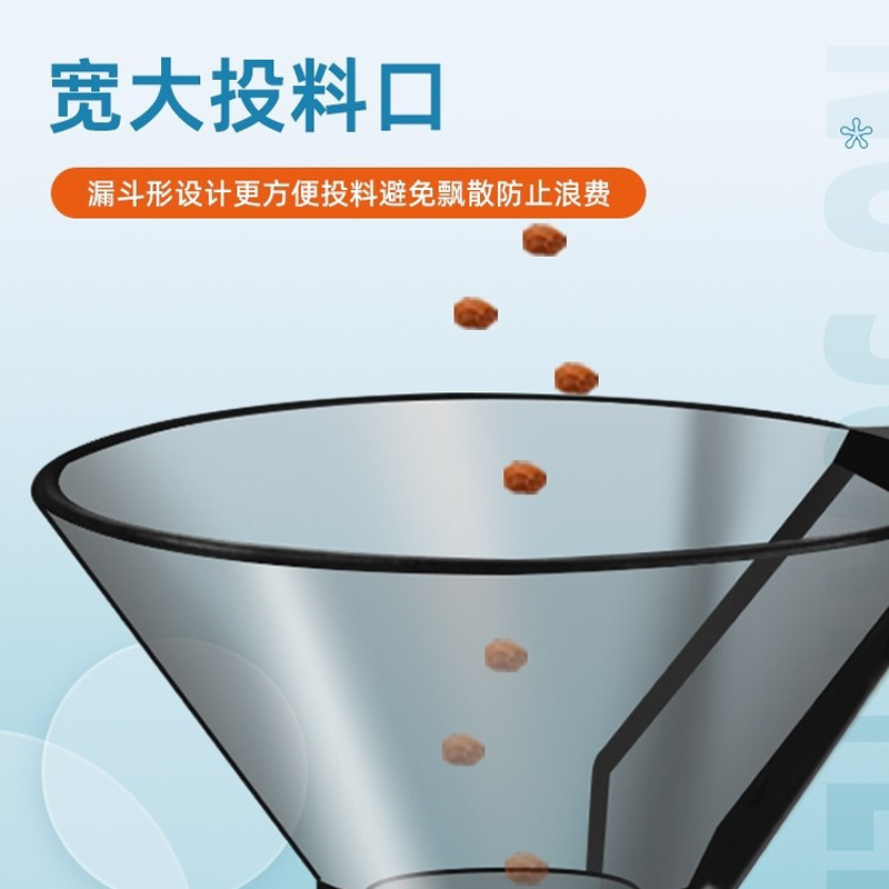 Alimentador de esófago, acuario de peces, alimentación direccional, alimentación de esófago acrílico, alimentación colgante de pared para peces pequeños