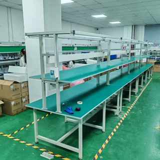 定制防静电工作台流水线工作台工作桌子检验台操作台防静电工作台
