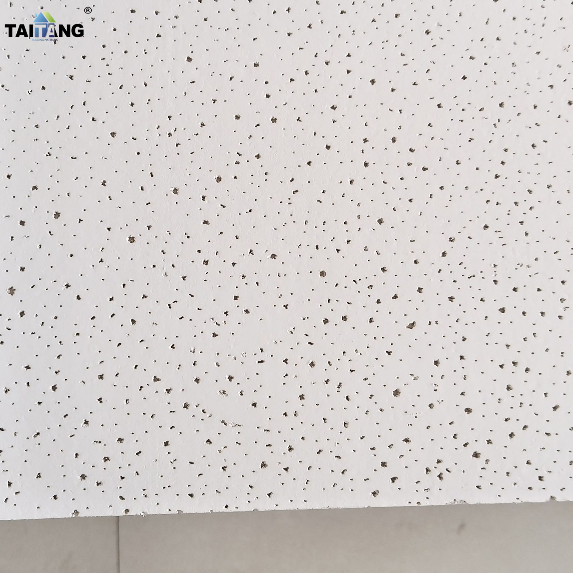 Plafond Suspendu techo 2 pies X 4 pies X 12 pulgadas blanco tablero de fibra mineral