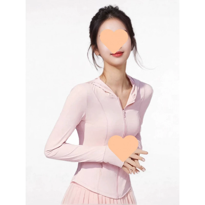DT Ice Skin Sun Protection Женский топ Ice Silk Спортивная уличная облегающая дышащая легкая короткая верхняя одежда с защитой от ультрафиолета.