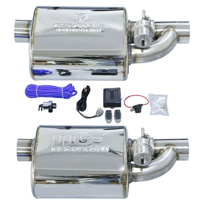 with Standard Single-In and Single-Out — Exhaust pipe