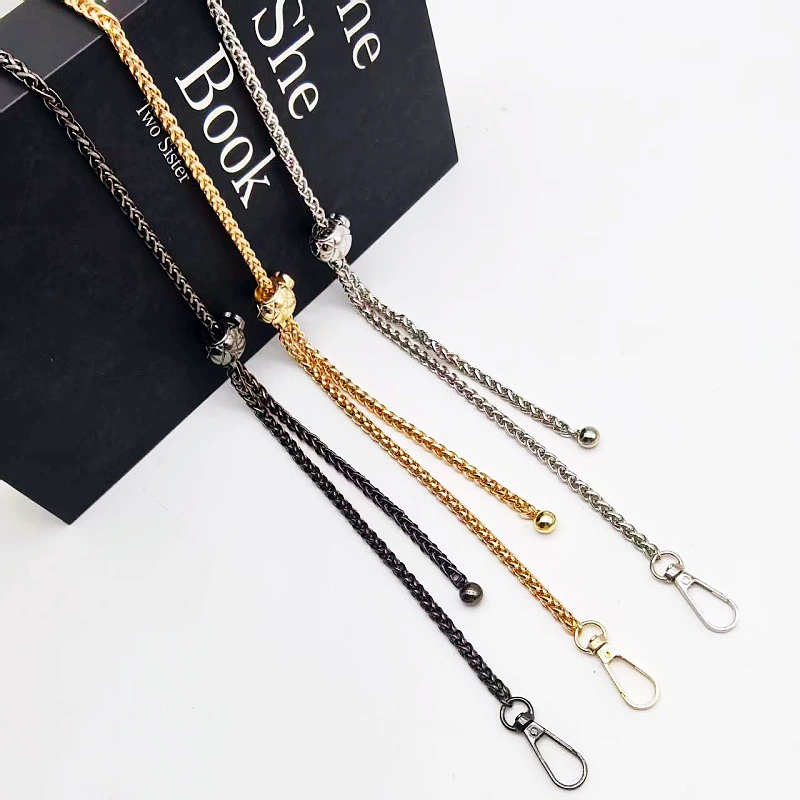 Changeable adjustable one-shoulder bag on chain, straps, mobile phone, chain bag, (Physicals)