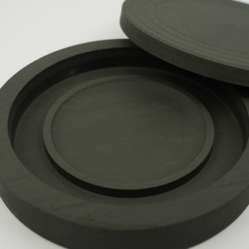 Directly from the manufacturer, four-inch ink sea ribbed inkstone with a diameter of 10cm, a simple round inkstone with a cover, is used for calligraphy in the study room.