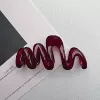 Retro wavy crab pin, wide color palette, 10.5cm