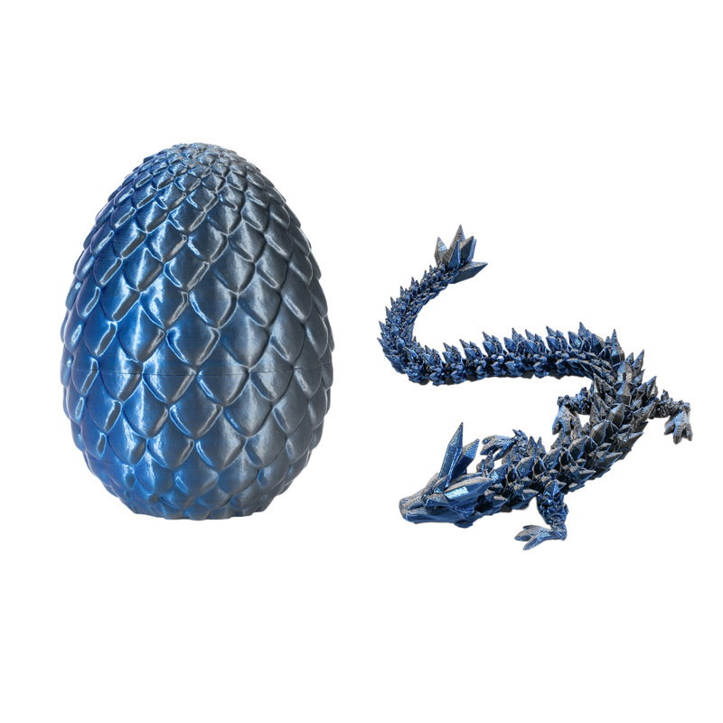 跨境批发3D打印龙蛋神龙套装玩具宝石龙摆件手办礼物装饰创意潮玩|undefined