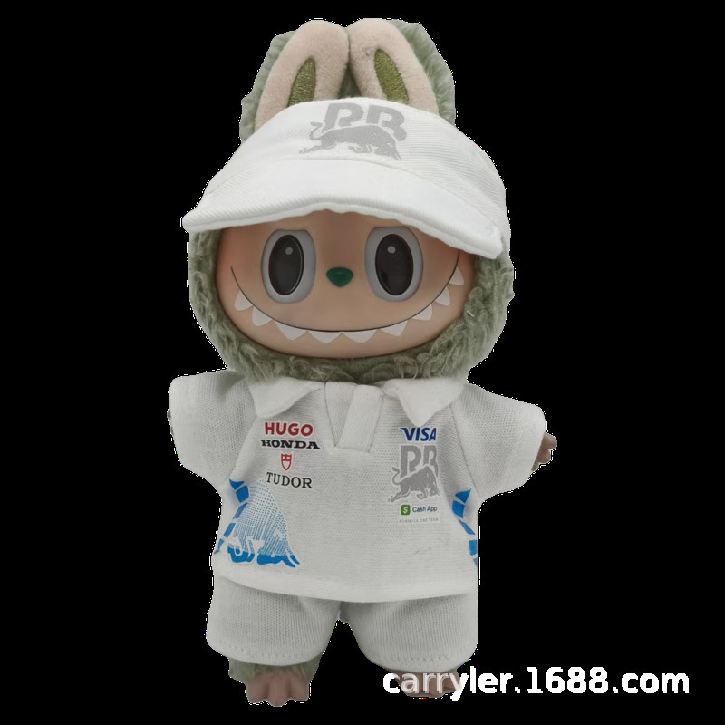 Rb Formula One Team F1 Racing Suit Little Red Bull Second Team Motorcycle Labubu Baby Clothes