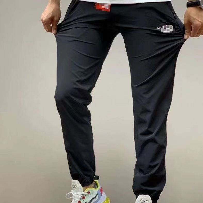 TNF26 New Men's Ice Silk Casual Pants, Thin, Quick-Dry, Breathable, Loose-Fit Sports Quick-Dry Pants Wholesale TNF26 New Men's Ice Silk Casual Pants, Thin, Quick-Dry, Breathable, Loose-Fit Sports Quick-Dry Pants Wholesale
