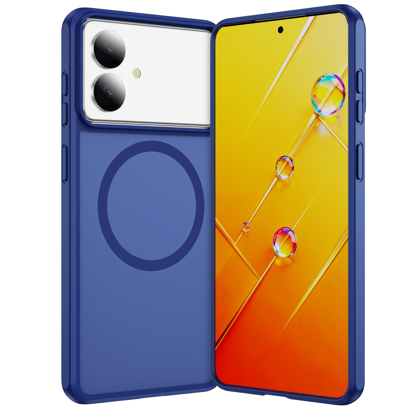 外贸三星肤感磁环亲肤手机壳保护套二合一适用S26 EDGE防摔挂绳孔