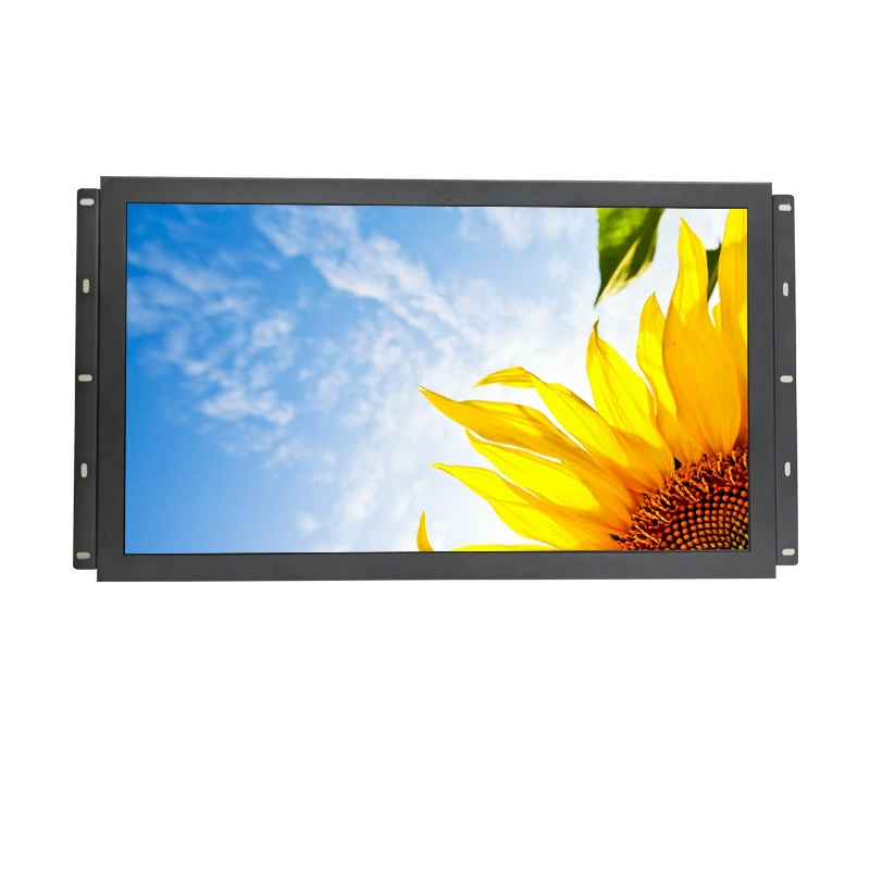 Промышленный металлический встроенный LCD дисплей с сенсорным экраном, 24 дюйма, сенсорный экран