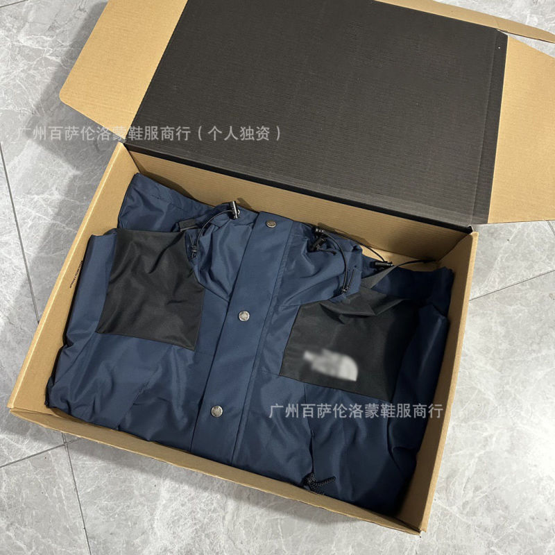 莆田1990沖前線服美版TNF北家顔コート男女型戸外防風防水登山服|undefined
