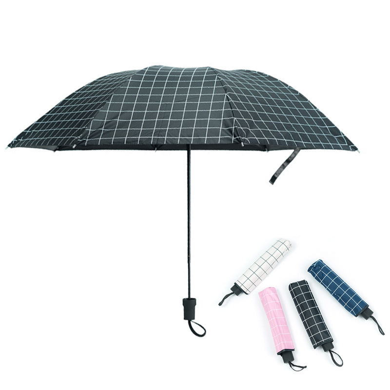 Paraguas plegables de sombra solar manual 7 hueso / 8 hueso / 10 hueso muchos paraguas al por mayor