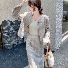 年时尚专柜撤柜女装大码显瘦连衣裙套装