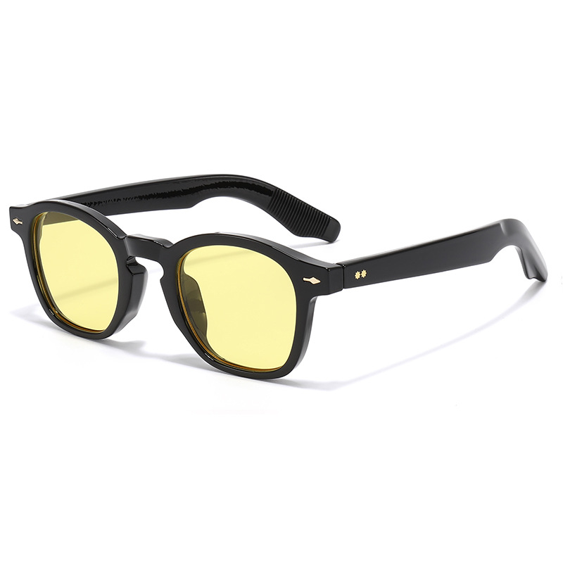 Gafas de sol europeas y americanas con uñas de arroz Gafas transfronterizas para hombres Gafas de sol hermosas de moda para mujeres de alta gama Estilo retro