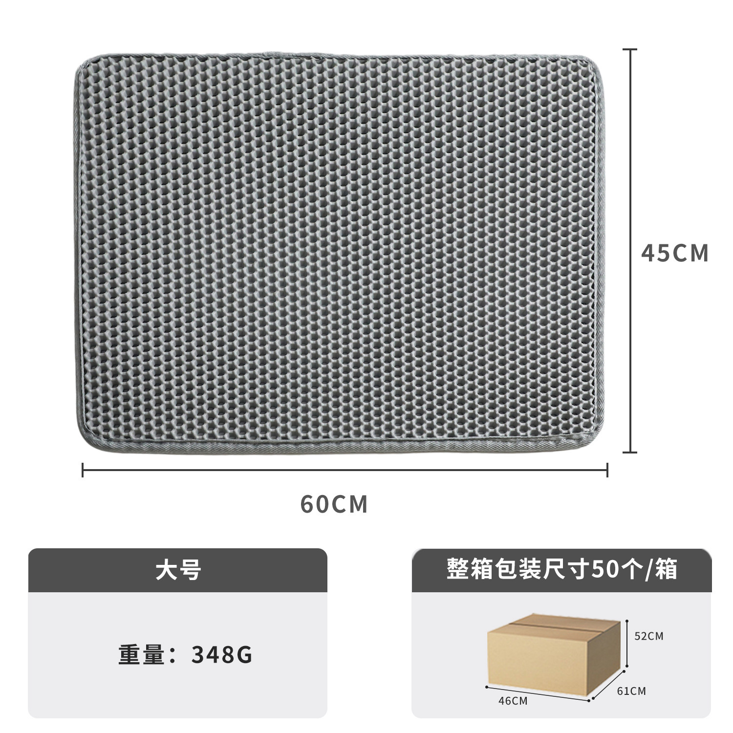 Basca de arena para gatos super grande anti-spillado más alta basca de arena para gatos de plástico semicerrada inodoro para gatos cóncavo basca de heces para gatos