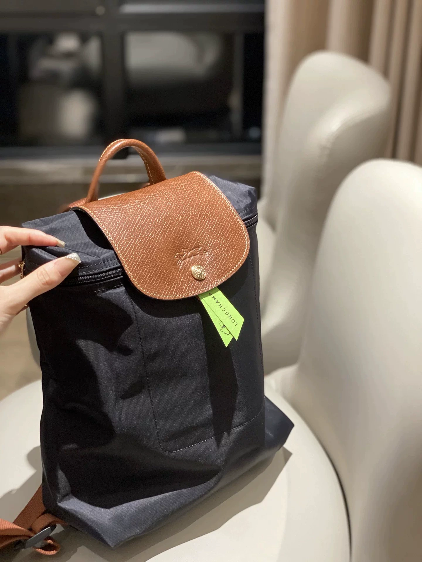 Nylon backpack, travel bag for leisure, classic one-shoulder bag, shoulder bag