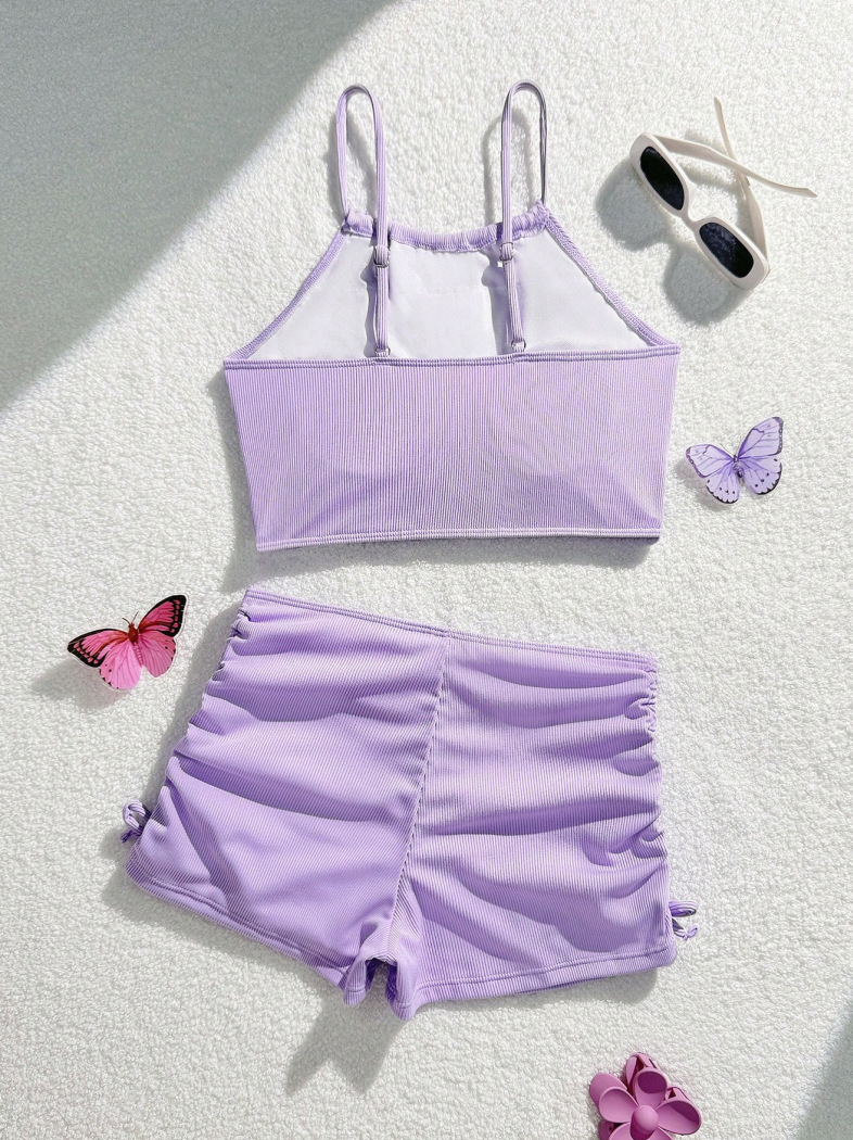 Damen Zweiteiliger Bikini Für Das Thermalbad Sportliche Bademode_voghion.com