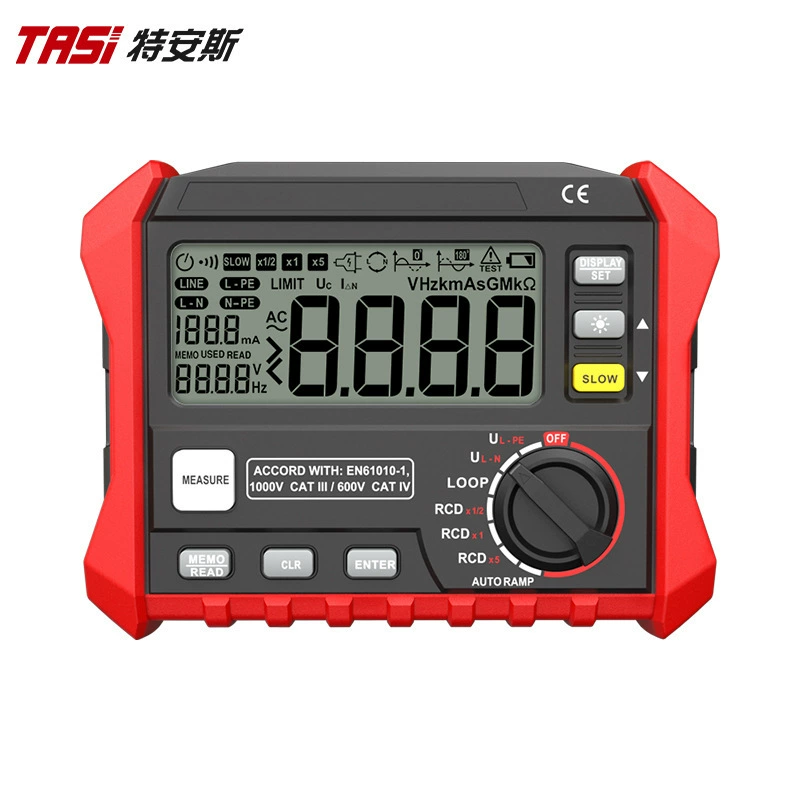 Тестер переключателя утечки Teans TA872A, защита переключателя утечки, кабель, тестовая линия, детектор утечки