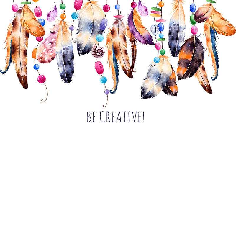 New Fashion Ethnic Style Feather Wall Stickers display picture 8